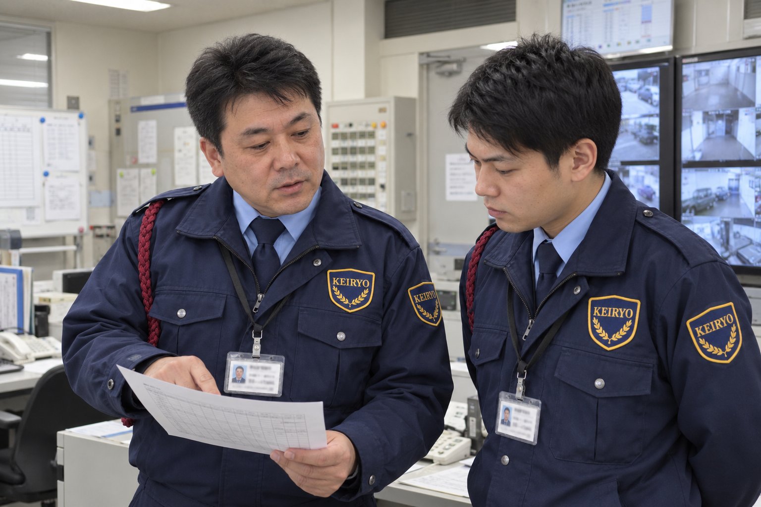 勤務中の川端さん