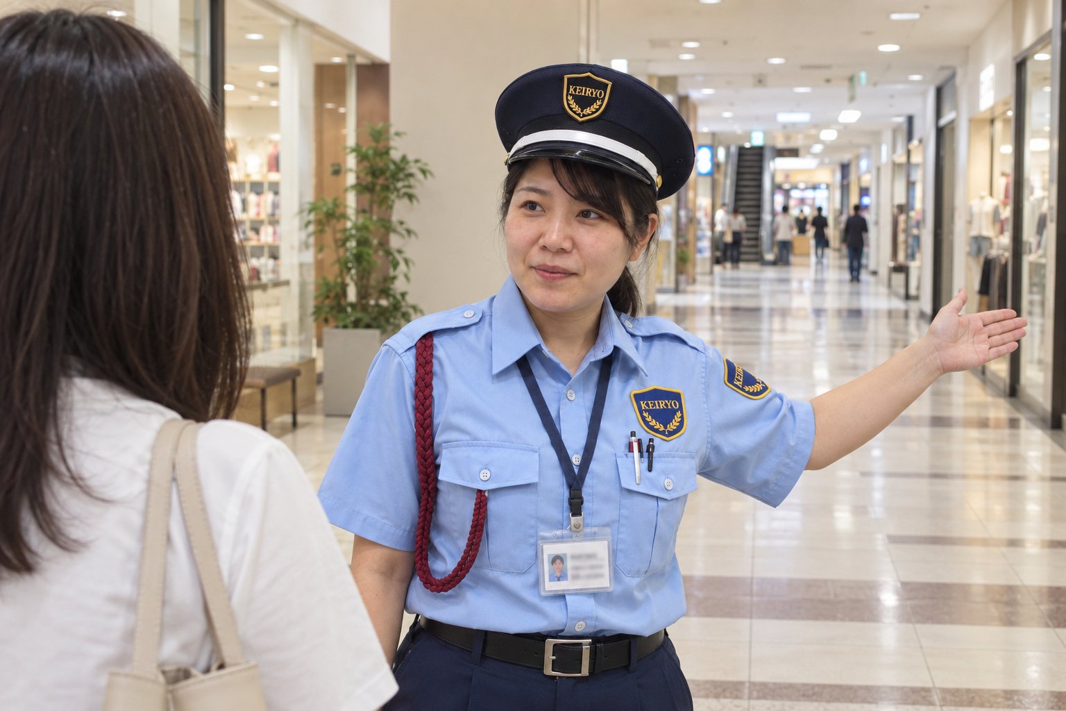 勤務中の三浦さん