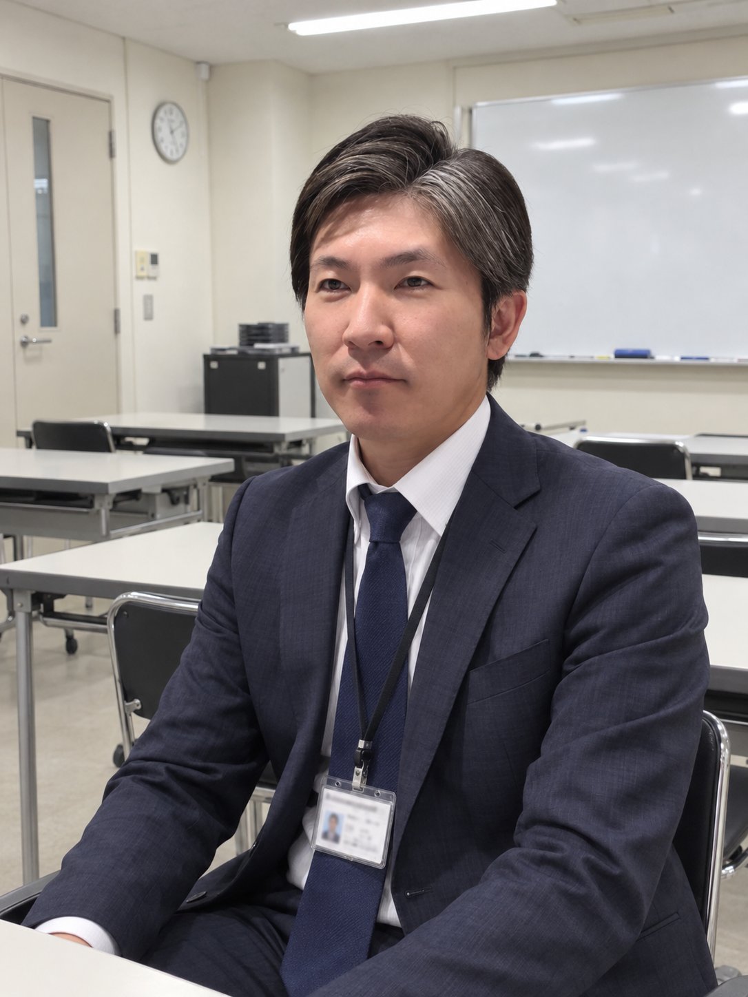 本社 警務部 教育担当（元 病院警備） 柴田さん