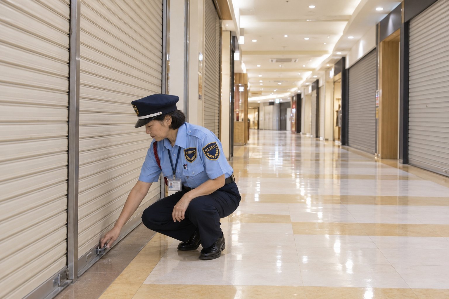 施設警備スタッフ(商業施設)