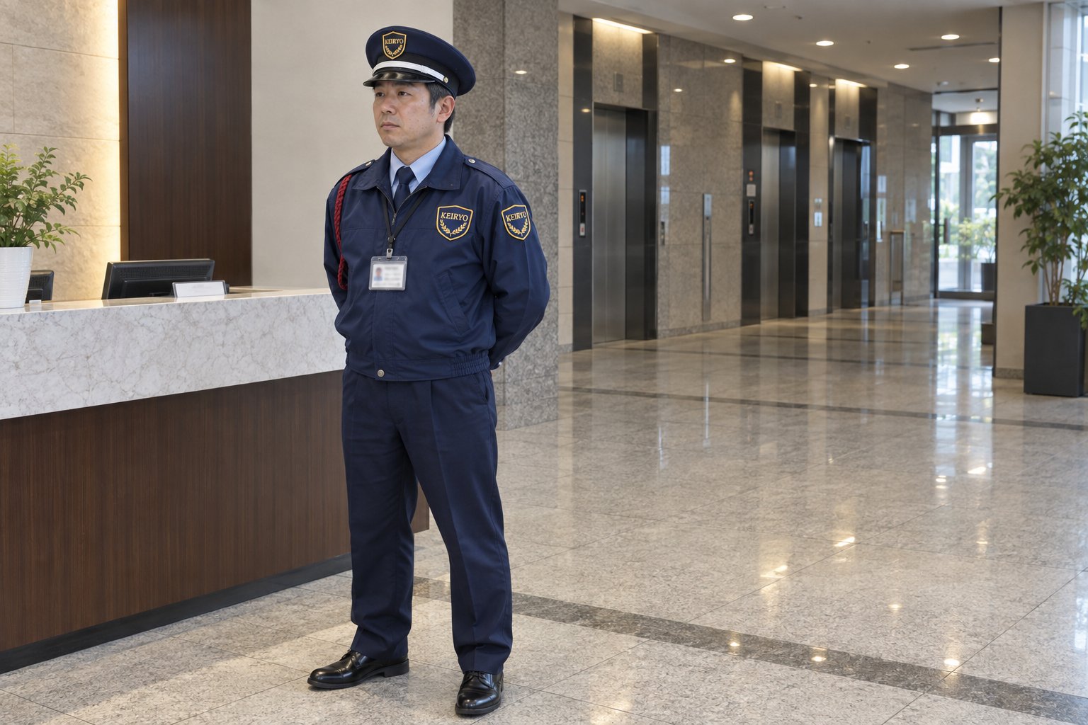 施設警備スタッフ（オフィスビル）