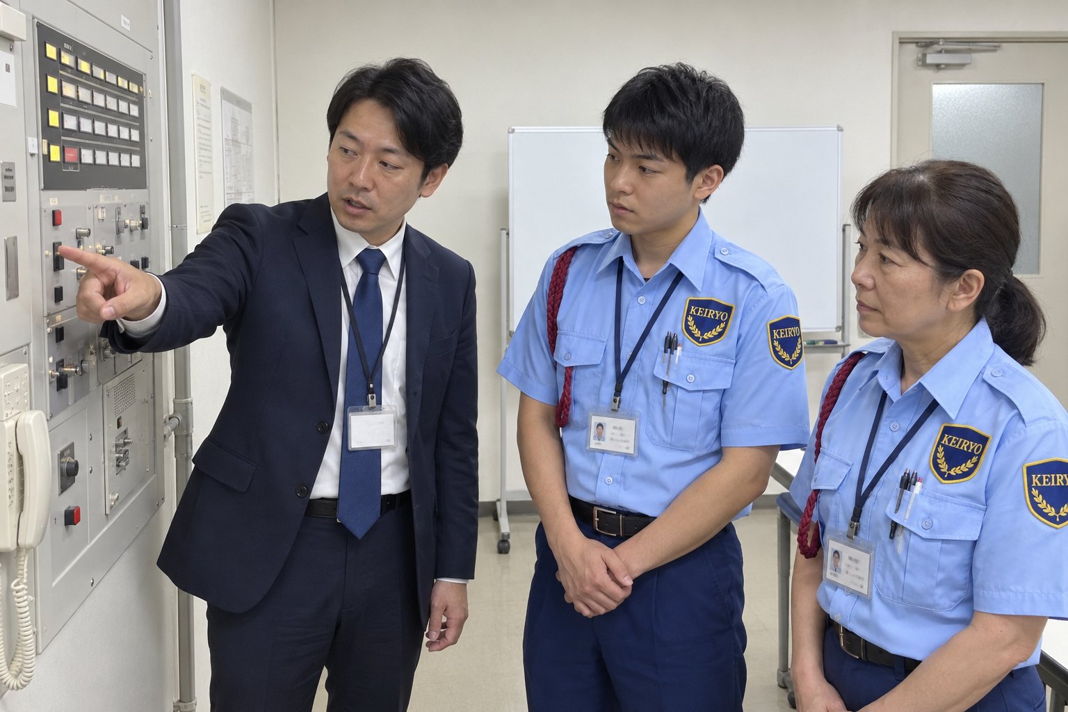 新任教育の研修室